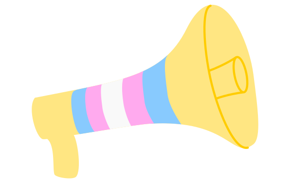 Megaphone illustration.